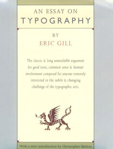 An Essay on Typography